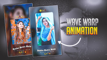 ⚡Alight Motion Video Editing Text wave Warp Effects Alight motion Hindi🔥|| Vinit Sah