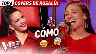 Incredible ROSALÍA covers on The Voice