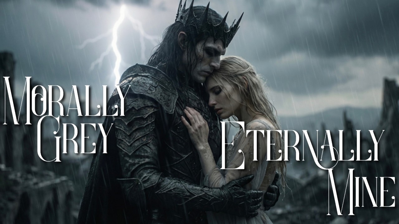 Morally Grey, Eternally Mine ~ Dark Fantasy Music | Official Lyric Video | Dark Pop Ballad