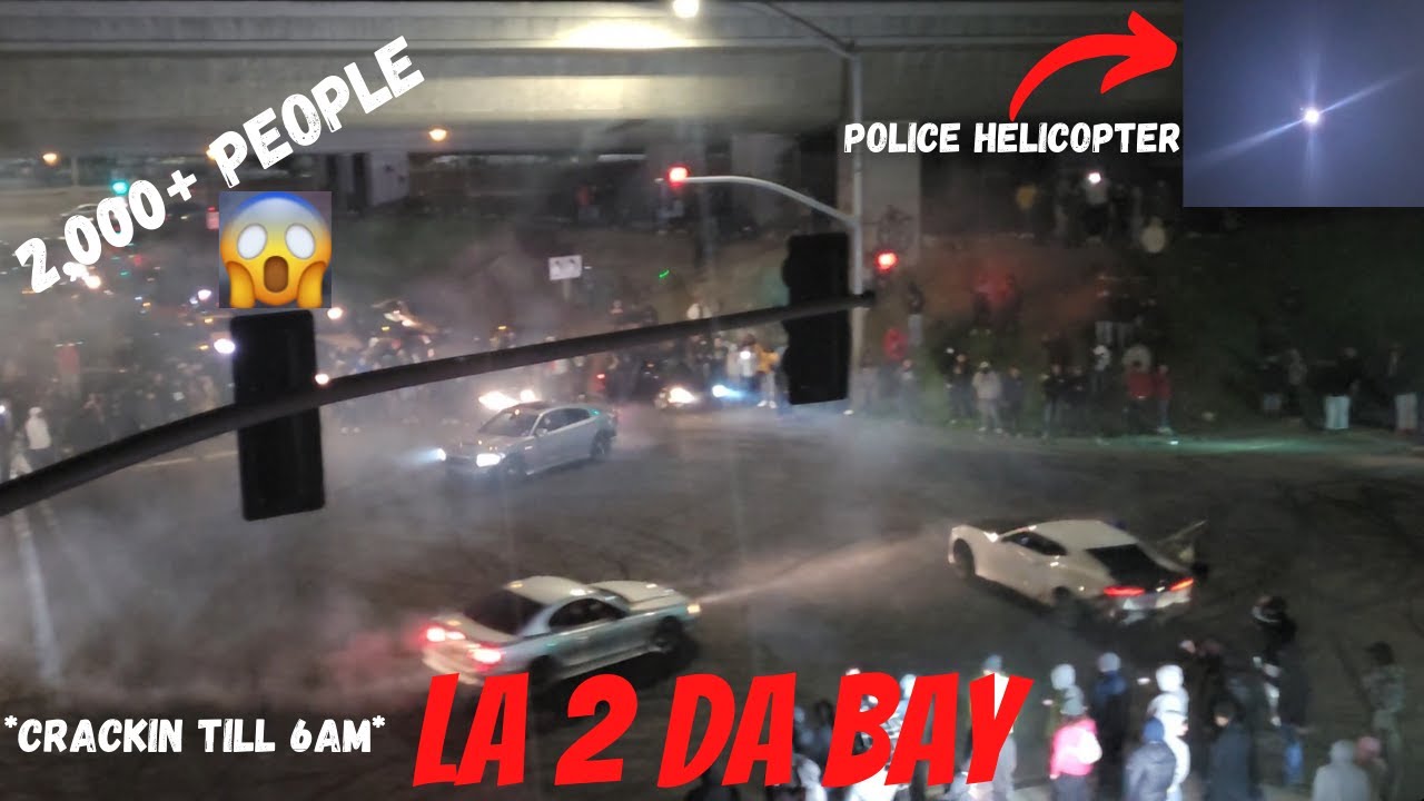 OVER 2,000 PEOPLE CAME OUT! | LA 2 BAY SIDESHOW 🤯 *CRAZY* PART 2.