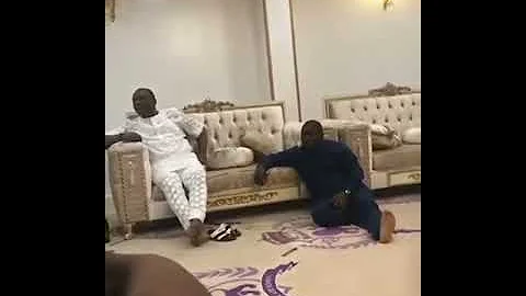 The New Oba HRM of Oniru  received Oba Saheed Elegushi On A Royal Visit