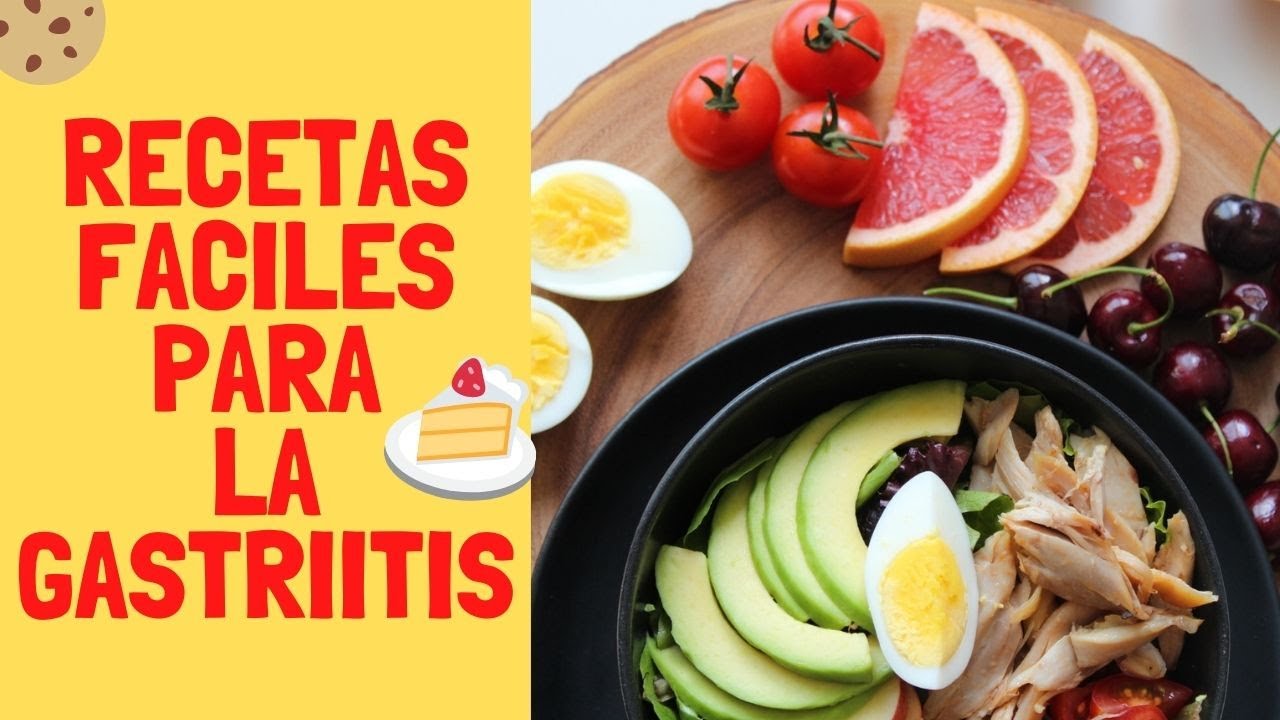 Recetas FACILES para Personas con Gastritis ¿Qué puedo hacer de comer