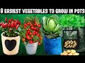 Top 8 easy to grow vegetables for beginnersseed to harvest