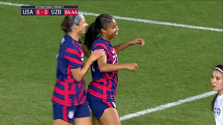 USWNT vs. Uzbekistan: Margaret Purce Goal - Apr. 1...