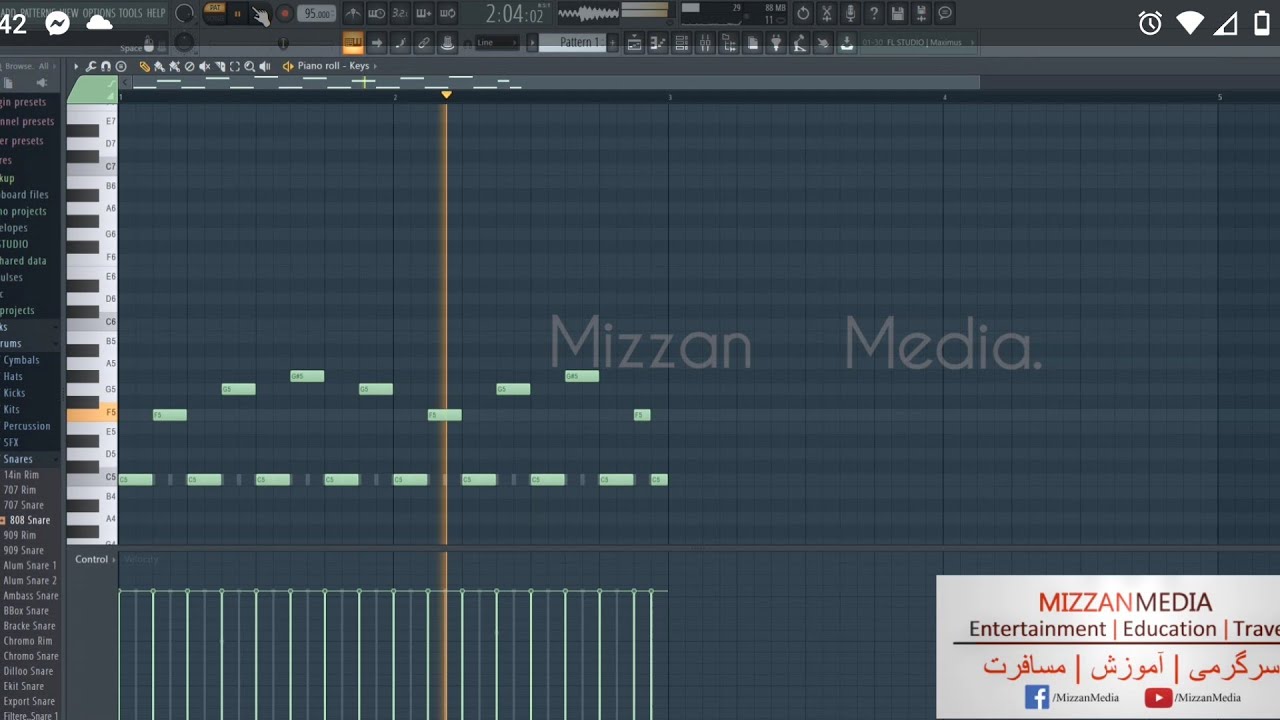 Fl studio hip hop beat sample tutorial with stock files youtube
