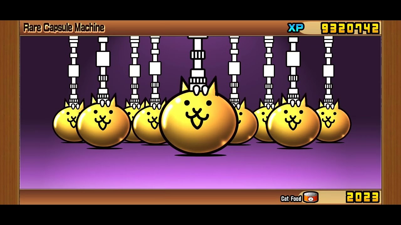 LUNAR NEW YEAR'S CAPSULES GUARANTEED UBER SPENDING ALL MY CATFOOD!!! - Battle Cats Rare Cat Capsules