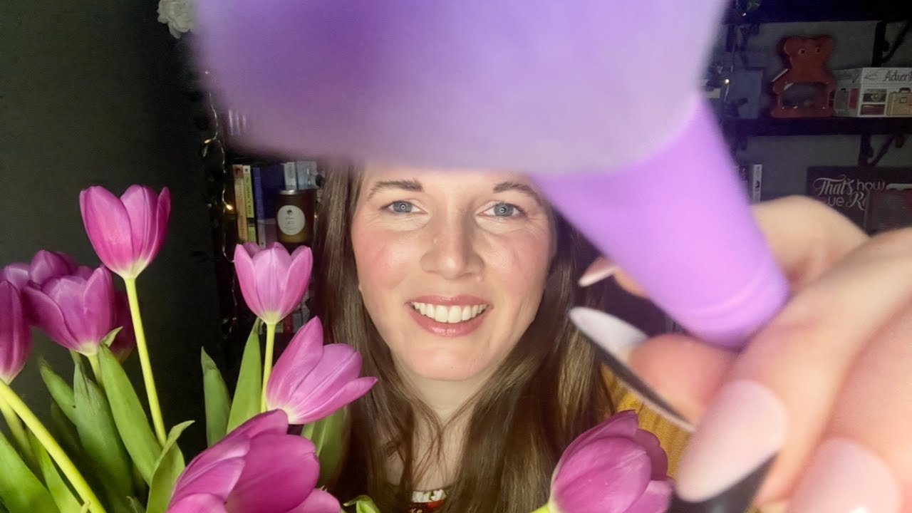 ASMR Doing your Spring Makeover | Personal Attention 🌸 - YouTube