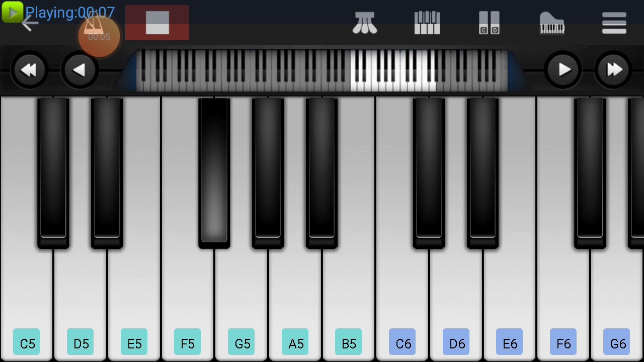 THE UNTAMED SONG ON PIANO APP TUTORIAL