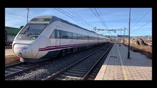 Download Lagu Trenes S-12O Intercity Torre Del Oro por la estación de Almansa.#EldaRail MP3