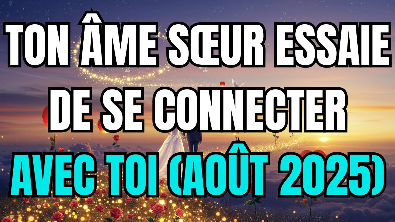 Les Anges Disent : Fais Attention ! Ton Âme Sœur Essaie de Se Connecter avec Toi (Août 2025)