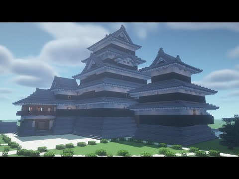 Minecraft: How to build a Japanese castle | Matsumoto Castle