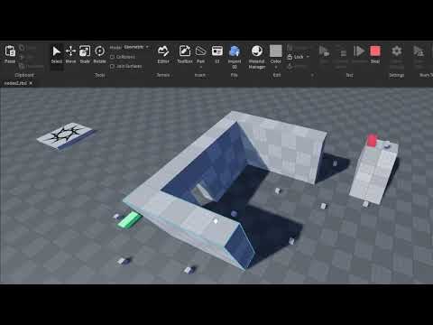 ARES VR Dev - custom nodegraphing and pathfinding