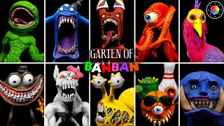 Esculpiendo la NUEVA BANBAN GANG pero son MAS CREPPY Y REALISTAS (Garten of Banban 2) | PlastiVerse