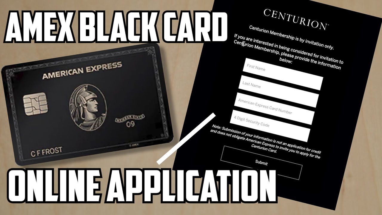 How To Request An American Express Centurion (Black) Card - Live and Let's  Fly