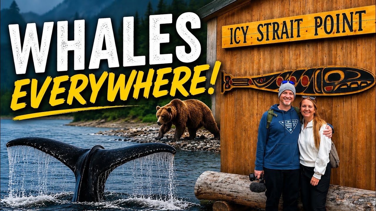 Whales EVERYWHERE! Our Incredible Day in Icy Strait Point, Alaska