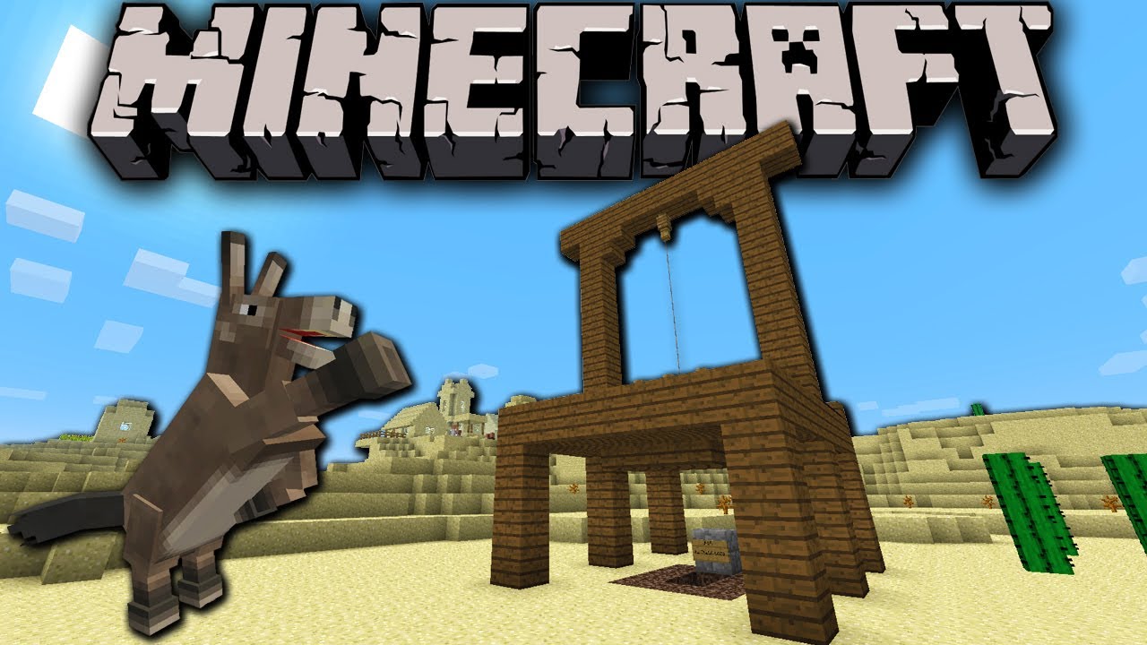 Minecraft 1 6 The Execution Spaghetti Western Youtube