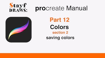 Procreate Tutorial Part 12: Color - Saving Colors