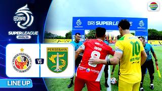 Semen Padang FC VS Persebaya Surabaya - Line Up & Kick Off | BRI Super League 2025/26