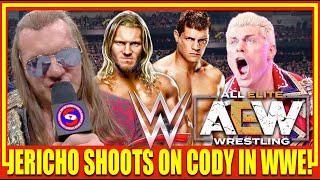 Chris Jericho shoots on Cody Rhodes leaving AEW for WWE