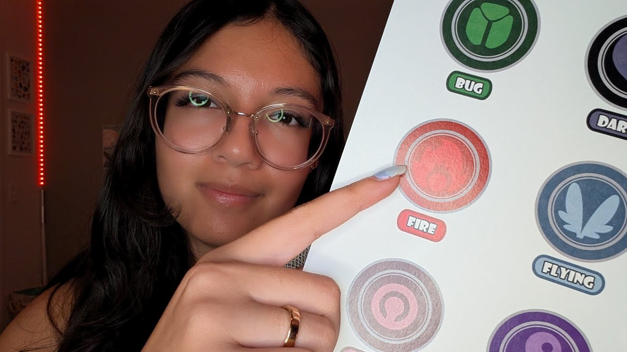 ❤️‍🔥 ASMR My Fire Type Pokemon Team ❤️‍🔥