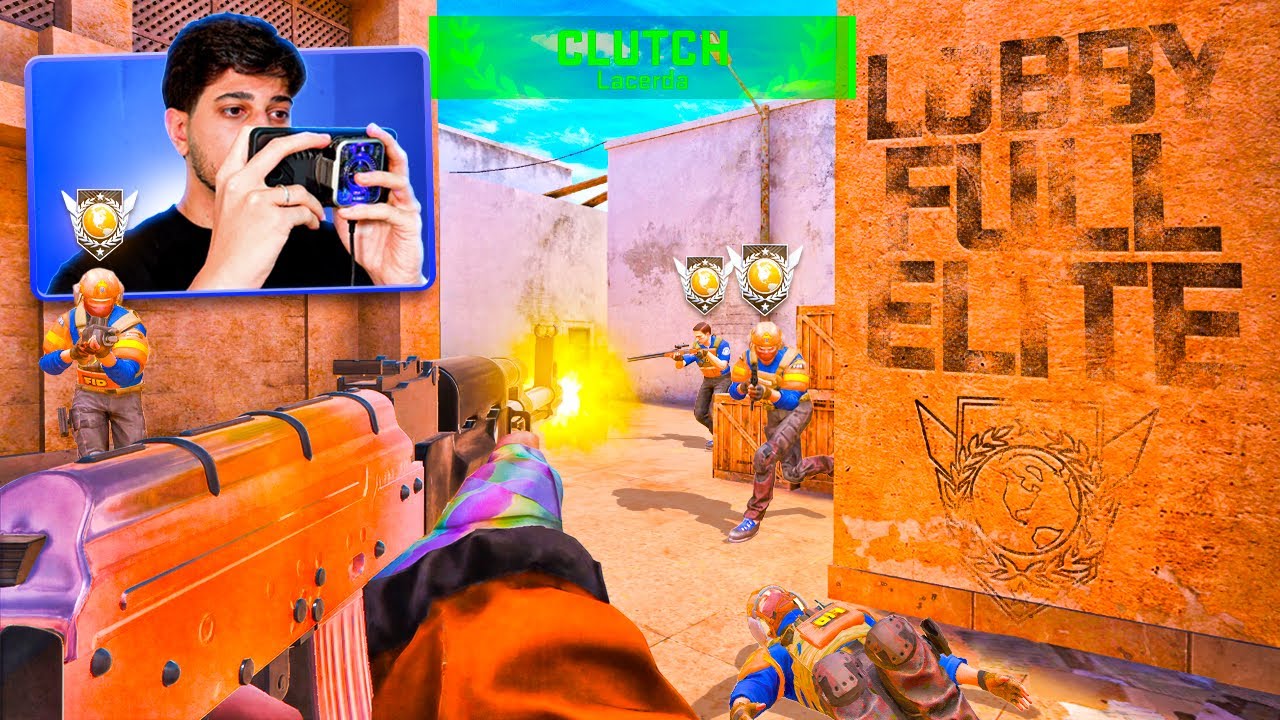 PUXEI UMA RANKED CONTRA LOBBY FULL ELITE E FOI DIFICL DO INICIO AO FIM! - STANDOFF 2