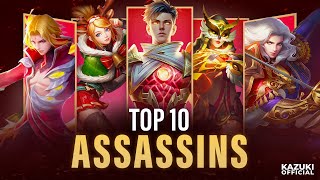 TOP 10 BEST ASSASSINS TO REACH MYTHICAL GLORY BEFORE THE SEASON ENDS