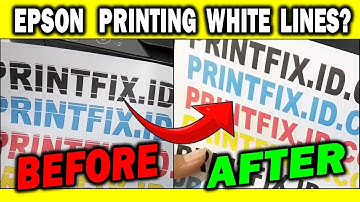Epson Printing White Lines? Easy Fix for ET-2400, L3250, L3210, L3110 & Similar Models