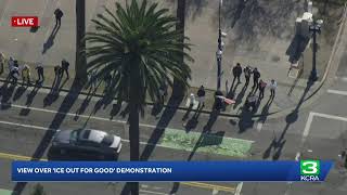 LIVE | LiveCopter 3 is over 'ICE Out for Good' protests in NorCal