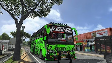 New VAIDYANZ ZEDONE V4 MOD For Bussid || New Zedone Mod Bussid || New Bus Mod #bussidmod