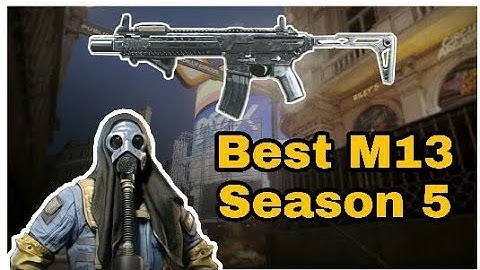 Fastest killing M13 Class Setup for Season 5!COD Modern Warfare