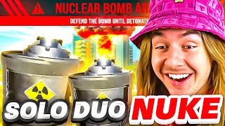 I DROPPED THE FIRST EVER SOLO NUKE IN DUOS!! | Warzone's Hardest Challenge Ever Completed