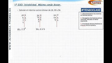 Máximo común divisor de tres números