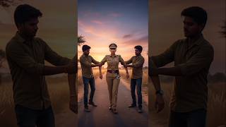 Kya Hua Jab Gundo Ne Police Officer Ko Gher Liya || #shortfeed #aistory #shorts