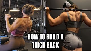How To Build A Thick Back (& Chat)