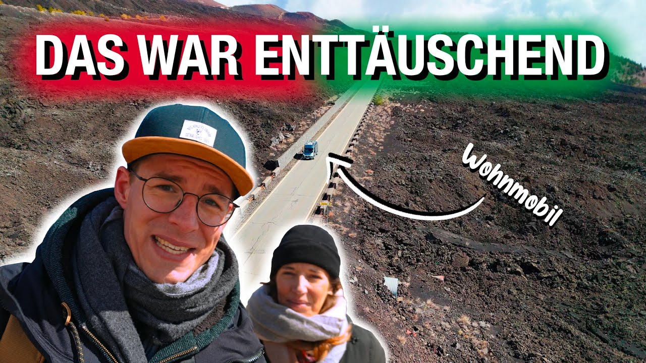 Ätna und Cefalù | Der höchste aktive Vulkan Europas | mit dem Wohnmobil auf Sizilien | Italien 🇮🇹