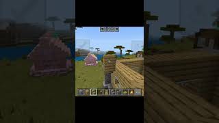Minecraft House Design Idea | Simple &amp; Aesthetic Build ✨#short #minecraft #gaming