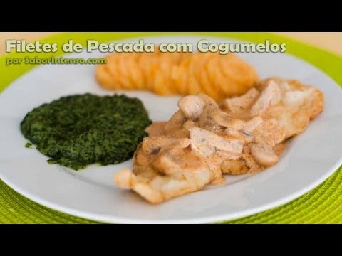 Vídeo: Como Cozinhar Juliana De Pescada Com Cogumelos