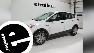 etrailer | 2014 Ford Escape Konig Commercial Truck Tire Chains: Complete Installation