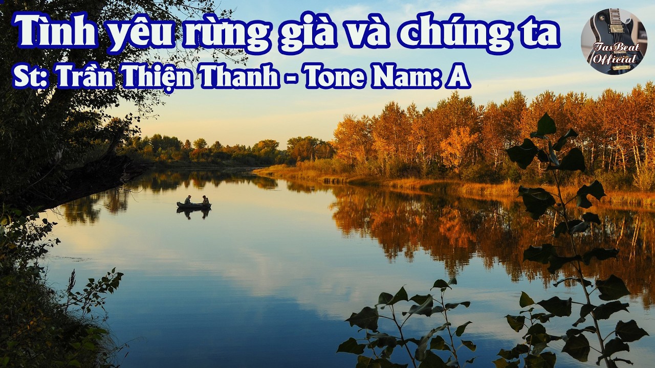 Karaoke Tình Yêu Rừng Già Và Chúng Ta Tone Nam | TAS BEAT