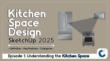How to Design Kitchen Spaces in SketchUp | Beginner Tutorial (2025)
