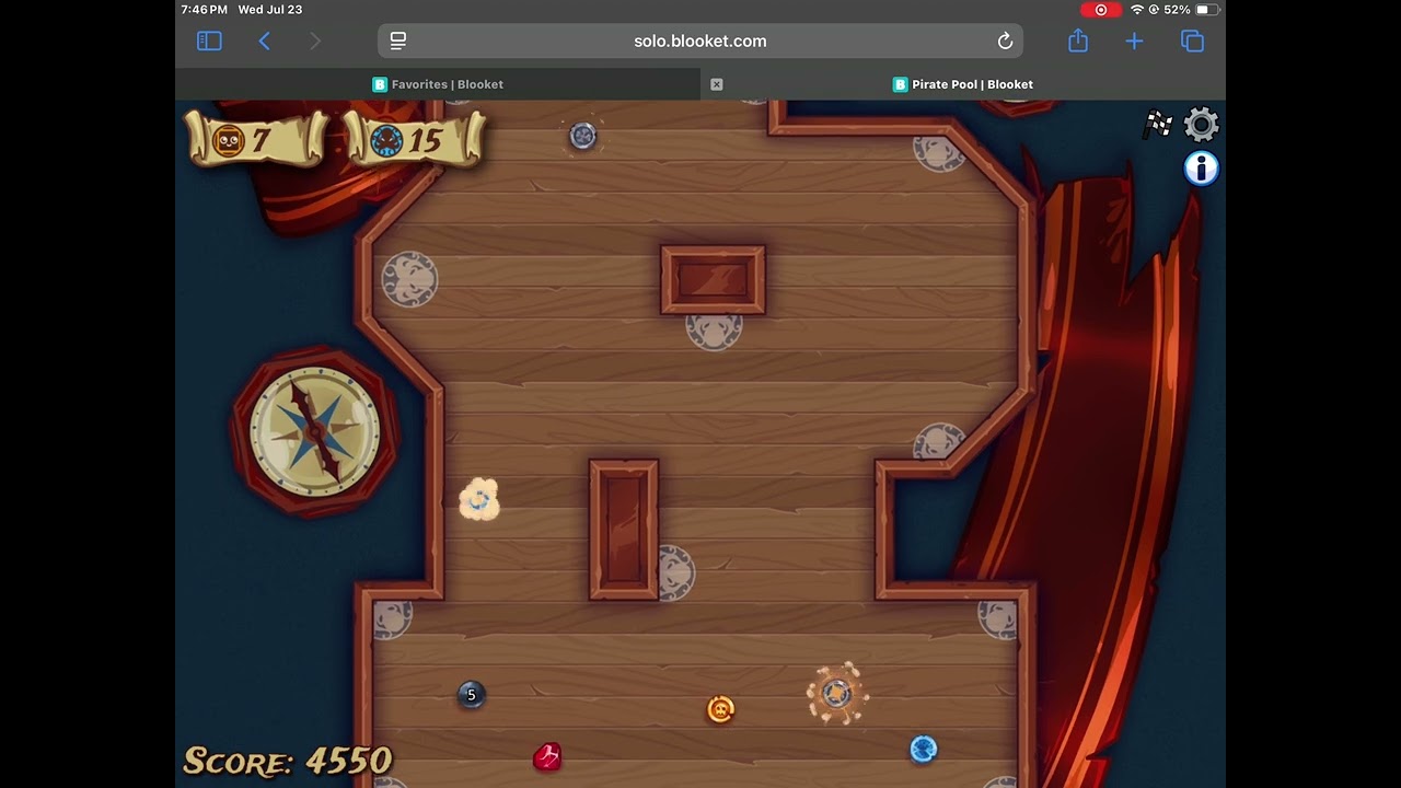 Blooket solo mode: Pirate Pool