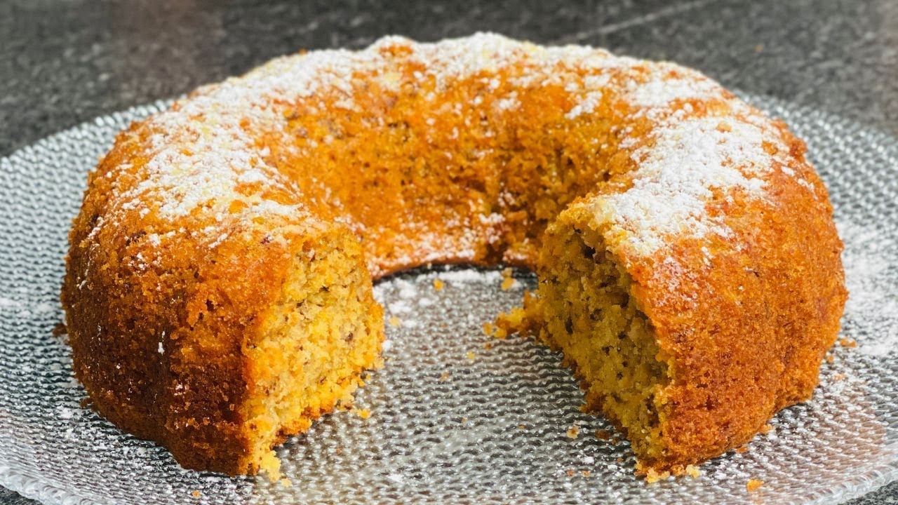 Cómo Hacer BIZCOCHO DE ZANAHORIA, El Postre Casero ¡La Receta Más Rica Del Mundo!