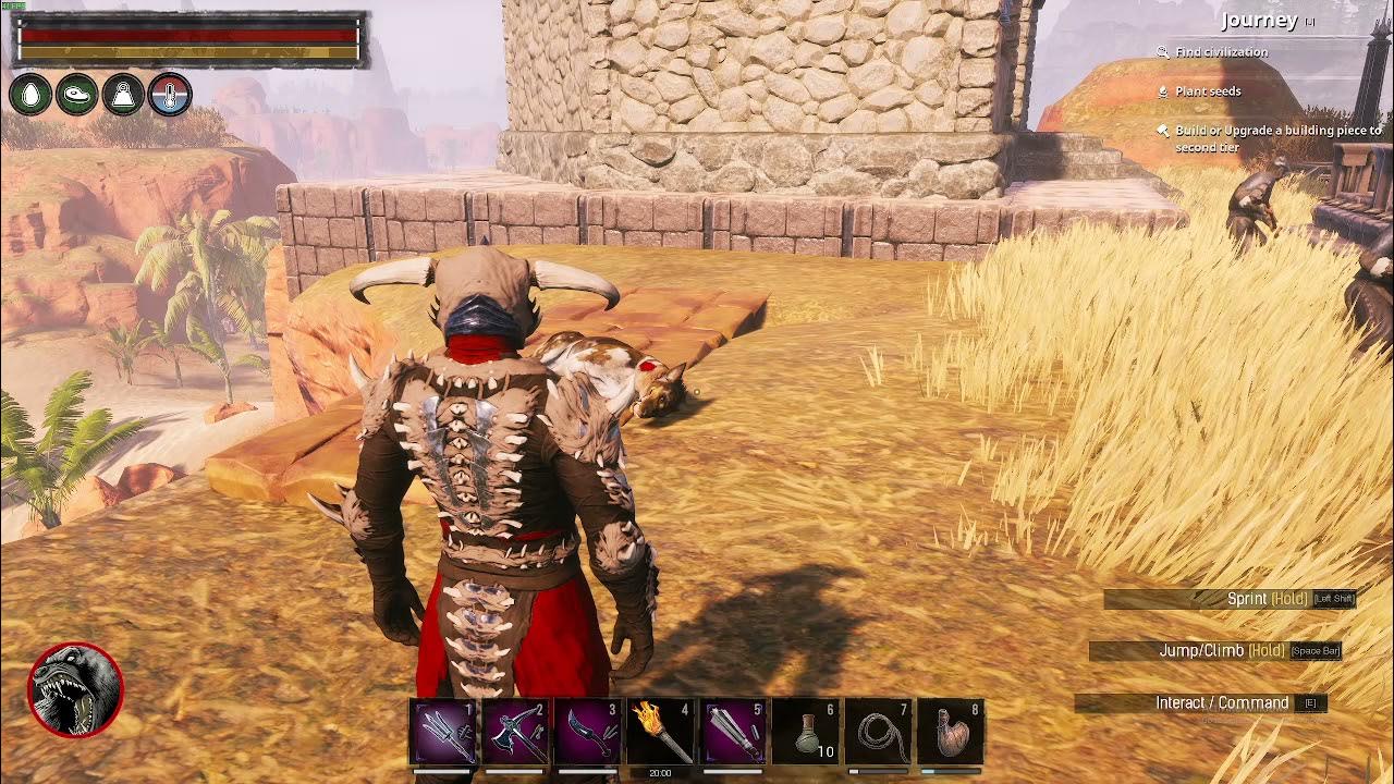 Conan Exiles Isle of Siptah new Thall type Merchants! and Cage locks WishList YouTube
