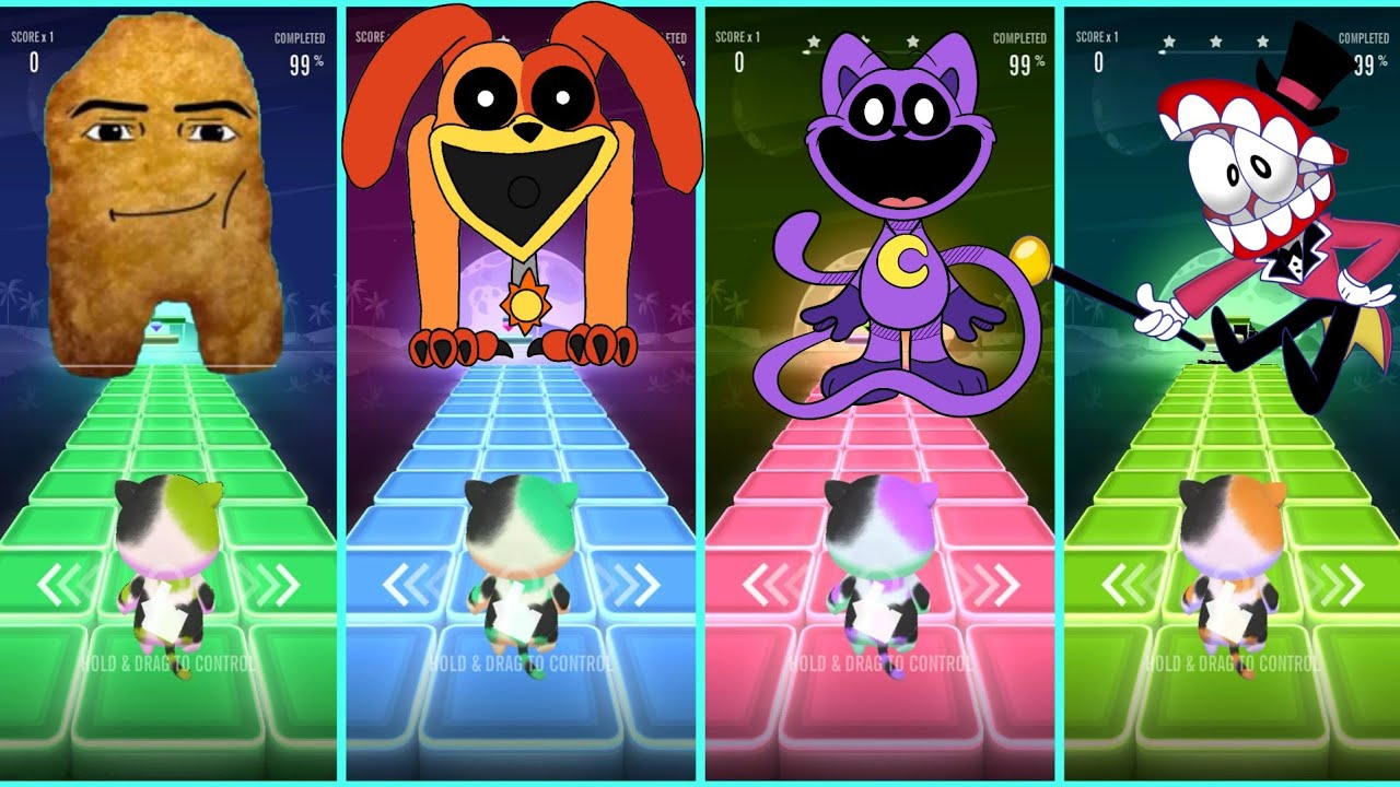 Dancing Sky 3 Battle: Gegagedigedagedago, DogDay, CatNap, Digital Circus | Episode 205