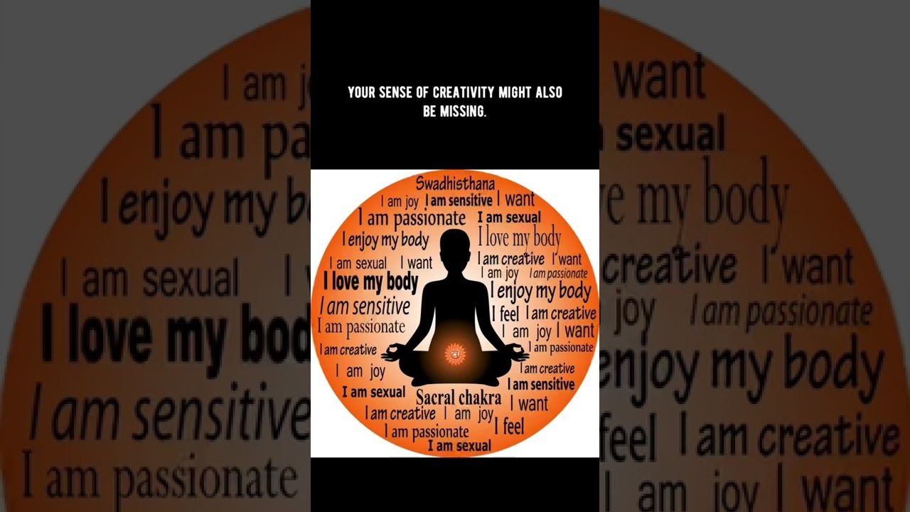 Symptoms of a blocked Sacral Chakra.