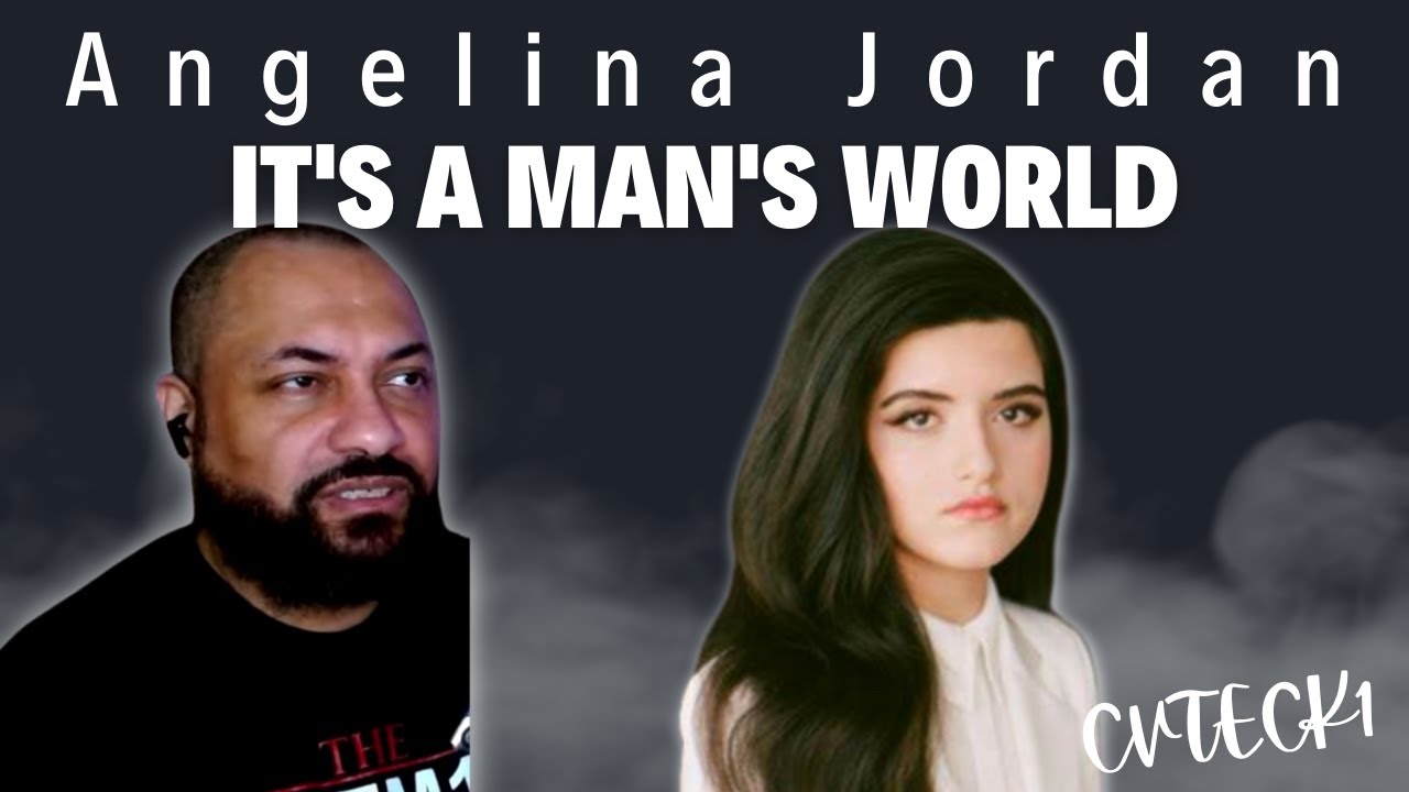 FIRST TIME REACTING TO | It's a Man's World - Angelina Jordan and Forsvarets Stabsmusikkorps