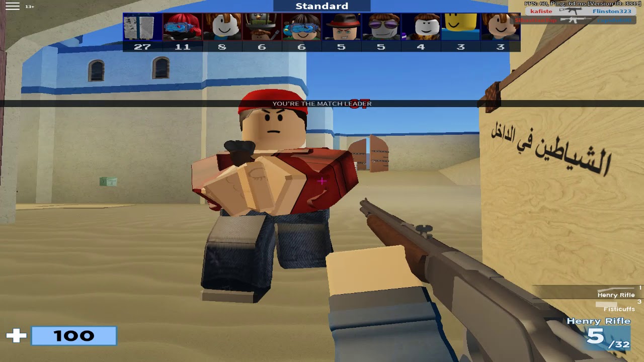 Arsenal Gameplay Full Match 16 Roblox - fistacuffs hack roblox