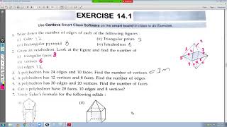 cbse class 8th maths cordova visualising solid shapes