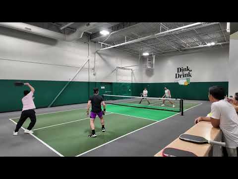 Oliver Ritim | San Nguyen | Angel | Iris MiLP Men’s Doubles Razzoos v Picklicious