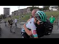 Lennard Kaemna celebrates his first Tour de France win on Stage 16